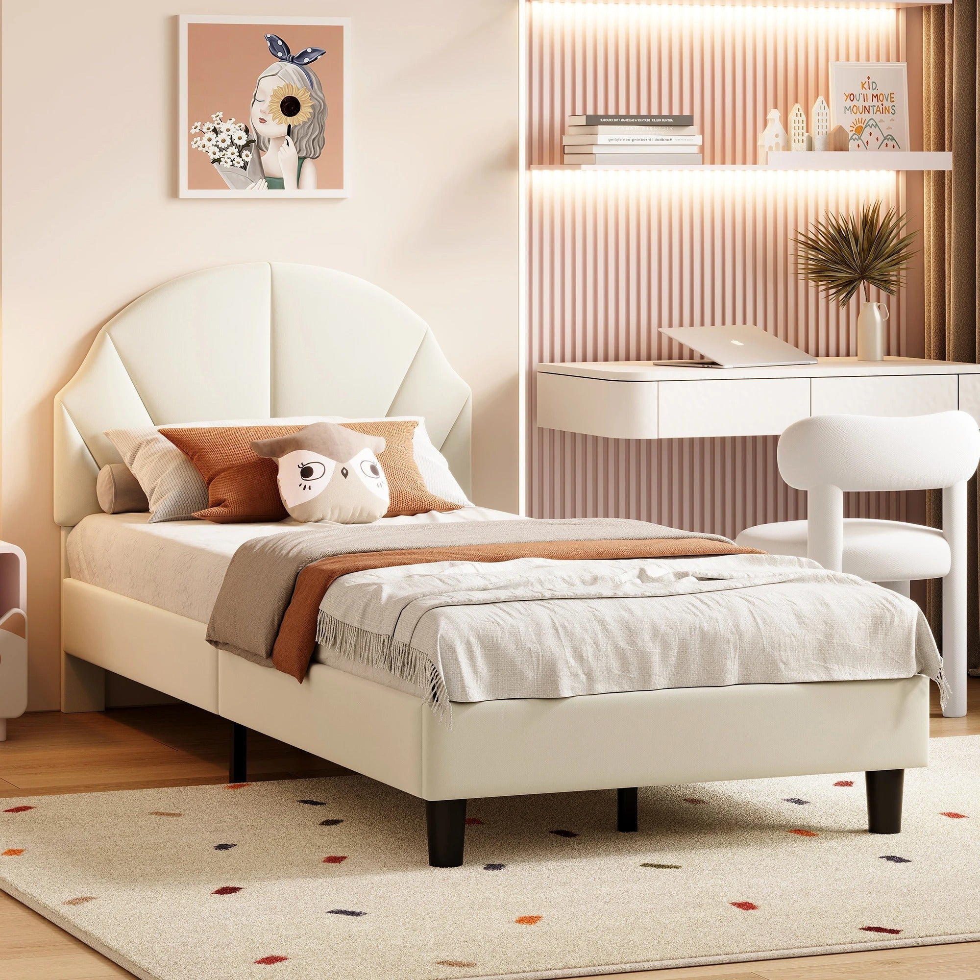 Lit fille et garçon 90x200cm